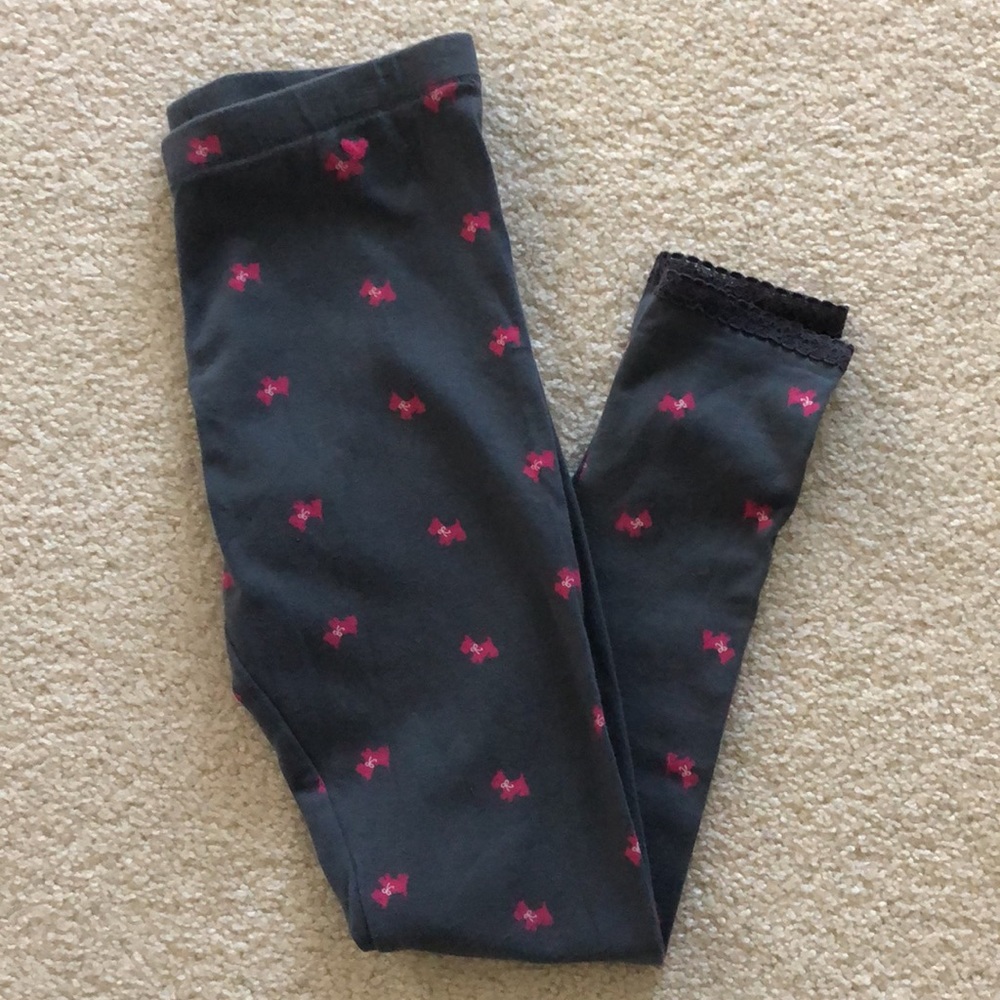 OshKosh B’gosh Girls Sz 10 Leggings w Scottie Dog
